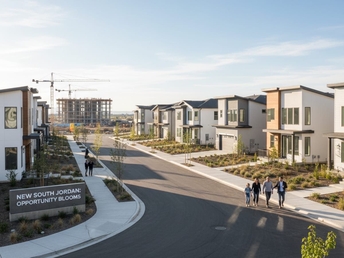 Growing South Jordan neighborhoods