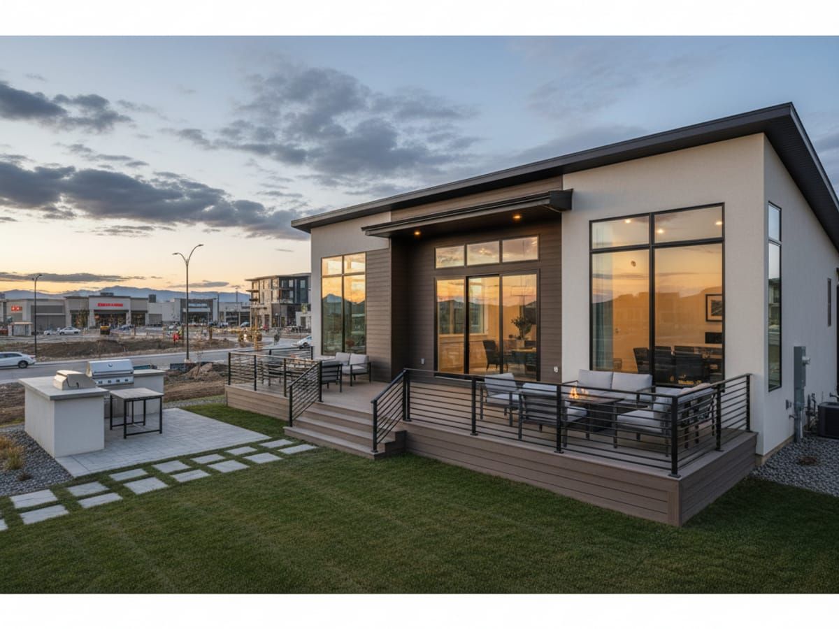Modern West Jordan home near Jordan Landing development