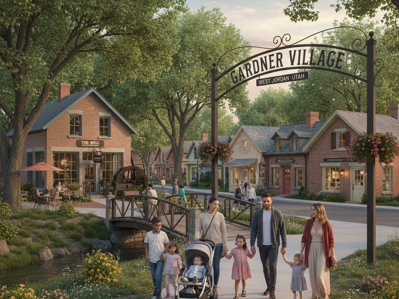 Gardner Village area West Jordan